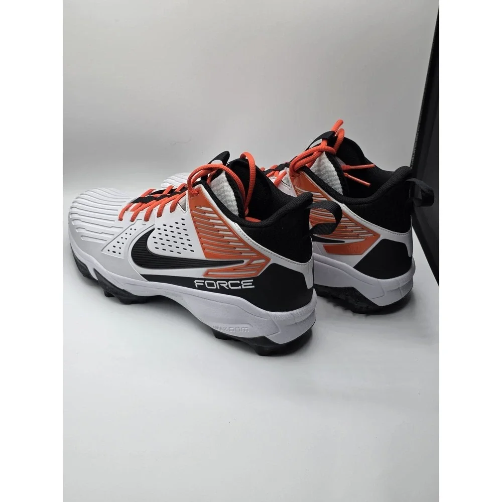Nike Men 15 Force Savage Pro 3 Shark PE White/Crimson Football Cleats FJ8163-106
